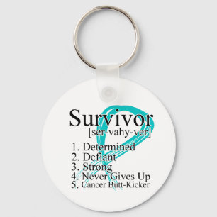 Porte-clés Définition du survivant - Cancer gynécologique