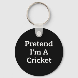 Porte-clés Déguisement de cricket paresseux drôle