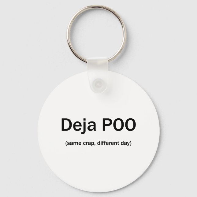 Porte-clés Deja Poo (Recto)