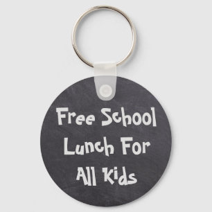 Porte-clés Déjeuner Gratuit Pour Tous Les Enfants