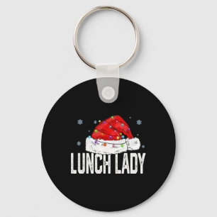 Porte-clés Déjeuner Lady Claus Noël Femmes Famille G