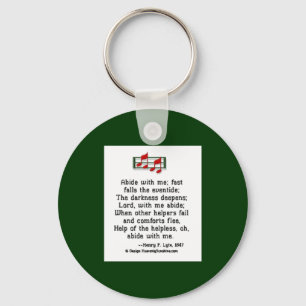 Porte-clés Demeurez avec moi