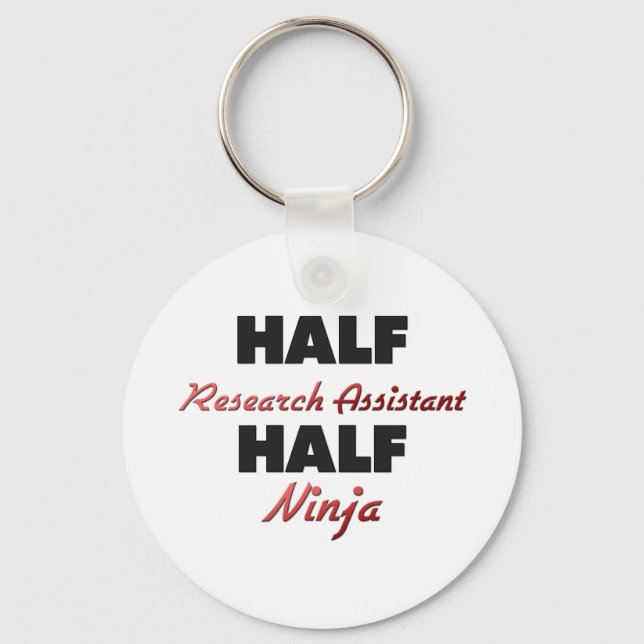 Porte-clés Demi-assistant de recherche Half Ninja (Recto)