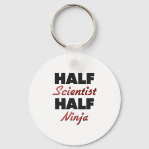 Porte-clés Demi de scientifique demi de Ninja