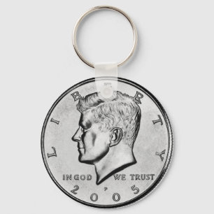 Porte-clés Demi-dollar de Kennedy