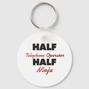 Porte-clés Demi d'opérateur de téléphone demi de Ninja