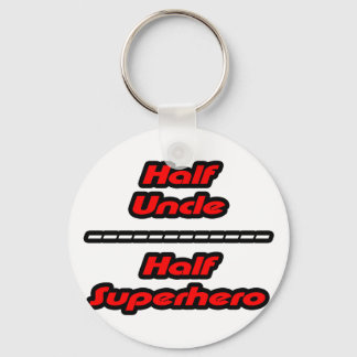 Porte-clés Demi-oncle demi-super-héros