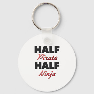 Porte-clés Demi-pirate moitié Ninja