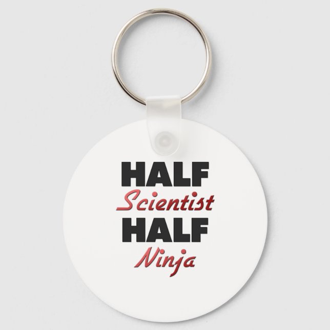 Porte-clés Demi-scientifique Demi-Ninja (Recto)
