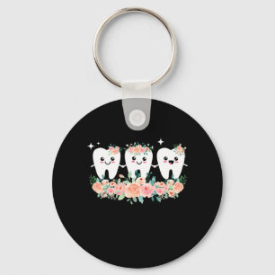 Porte-clés Dentiste Dental Assistant Oral Hygiéniste Dent