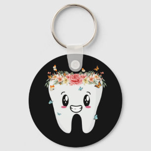 Porte-clés Dentiste Dental Assistant Oral Hygiéniste Dent