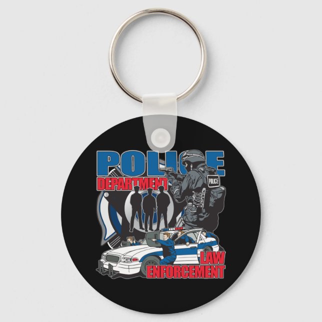 Porte-clés Département de police (Recto)