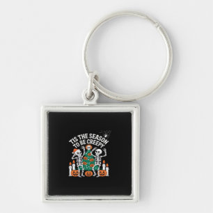 Porte-clés Déplaisant Funny Skeleton Halloween Éffrayant