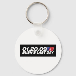 Porte-clés Dernier porte - clé du jour de Bush