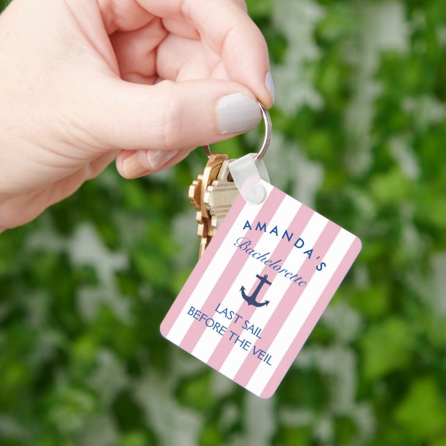 Porte-clés Dernier voile avant le voile Keychain enterrement  (main)