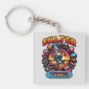 PORTE-CLÉS DES VIBES DE SKATER !