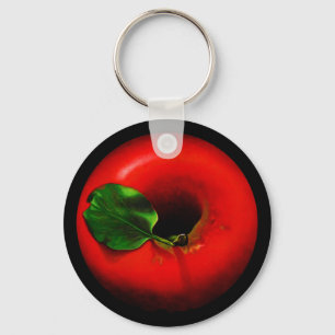 Porte-clés Design Apple rouge