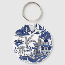 Design classique de saule bleu