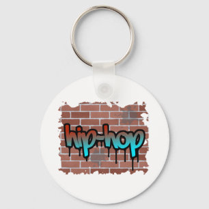 Porte-clés design de graffiti hip hop