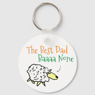 Porte-clés Design de mouton pour le meilleur papa