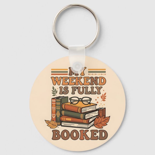 Porte-clés Design de week-end complet (Verso)
