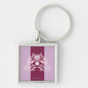 Porte-clés Design florissant Supergirl