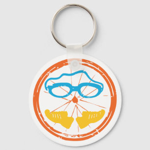 Porte-clés Design fun Triathlon