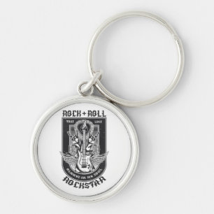Porte-clés Design Guitar Rock