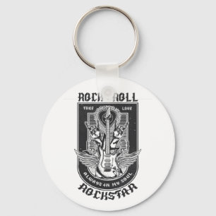 Porte-clés Design Guitar Rock