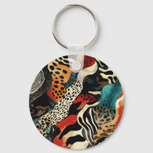 Porte-clés Design Poster de animal élégant