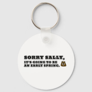Porte-clés Désolé Sally, début du printemps