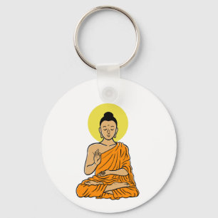 Porte-clés Dessin de Bouddha Buddhism.net