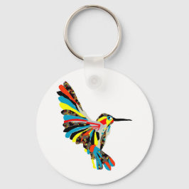Porte-clés dessin de colibri