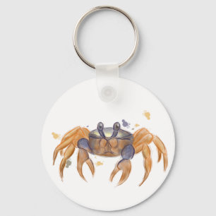 Porte-clés Dessin de crabe mou