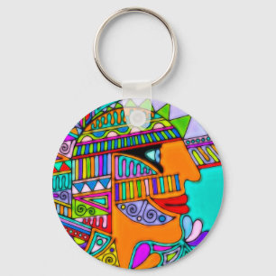 Porte-clés Dessiné à la main par EDDArt - Pharaoh 1