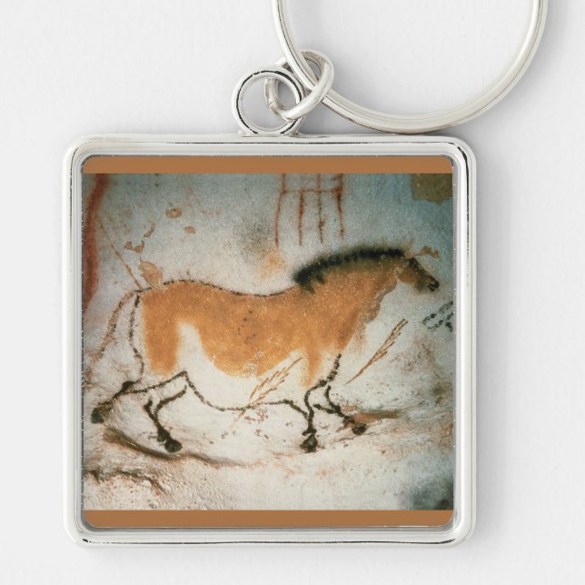 Porte-clés Dessins de grotte Lascaux (Devant)