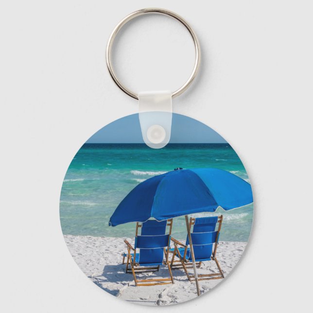 Porte-clés Destin Florida Chaises Et Porte - clé Parapluie (Recto)