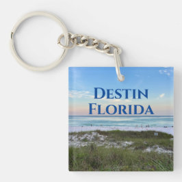 Porte-clés Destin Florida Custom Beach Vacances Souvenir