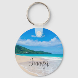 Porte-clés Destination tropicale Plage Pittoresque Photo