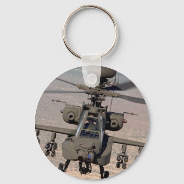 Porte-clés Destinée de l'hélicoptère Apache (Recto)