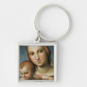 Porte-clés Détail de <Virgin and Child> Attribué à Rapha
