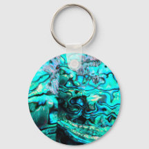 Détails de la coquille d'ormeau turquoise