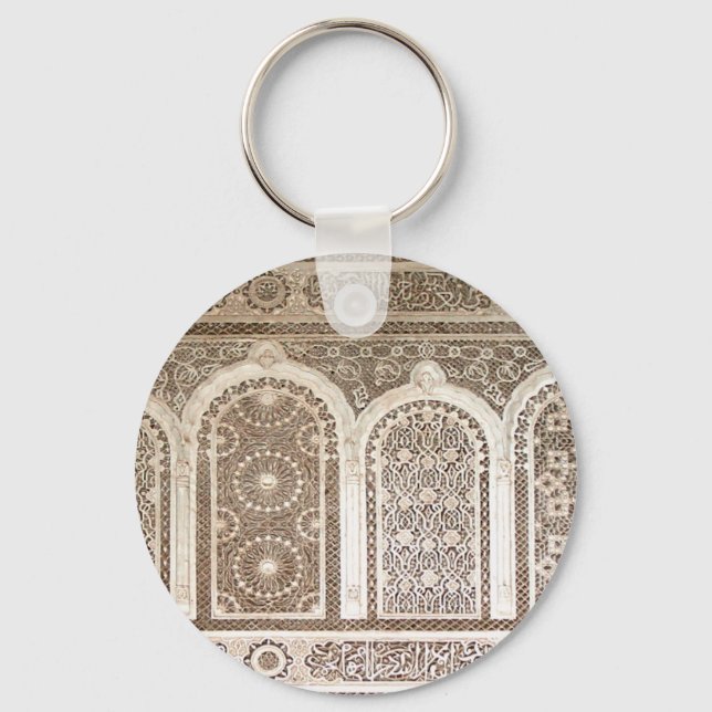 Porte-clés Détails du Bahia Palace (Recto)