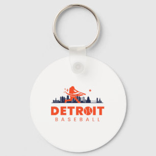 Porte-clés Détroit Bysebyll Vintage minimaliste Retro Bysebyl