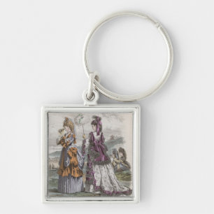 Porte-clés Deux dames