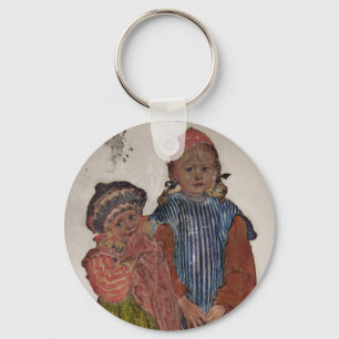 Porte-clés Deux Petites Soeurs 1906