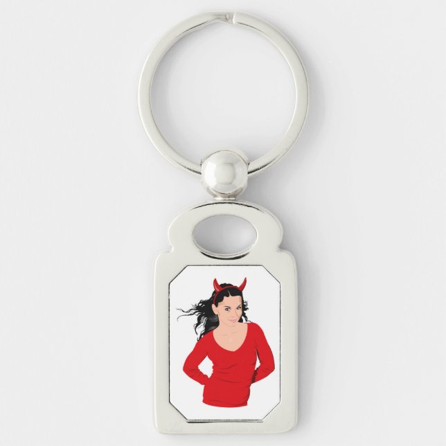 PORTE-CLÉS DEVIL GIRL (Devant)