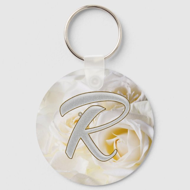Porte-clés Diamant Bling R (Recto)
