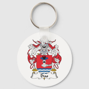 Porte-clés Dias Family Crest