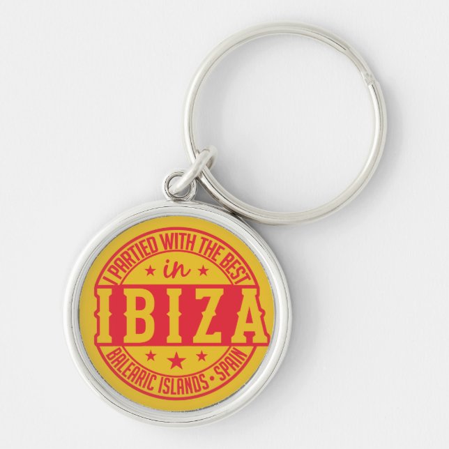 Porte-clés d'IBIZA Espagne (Devant)